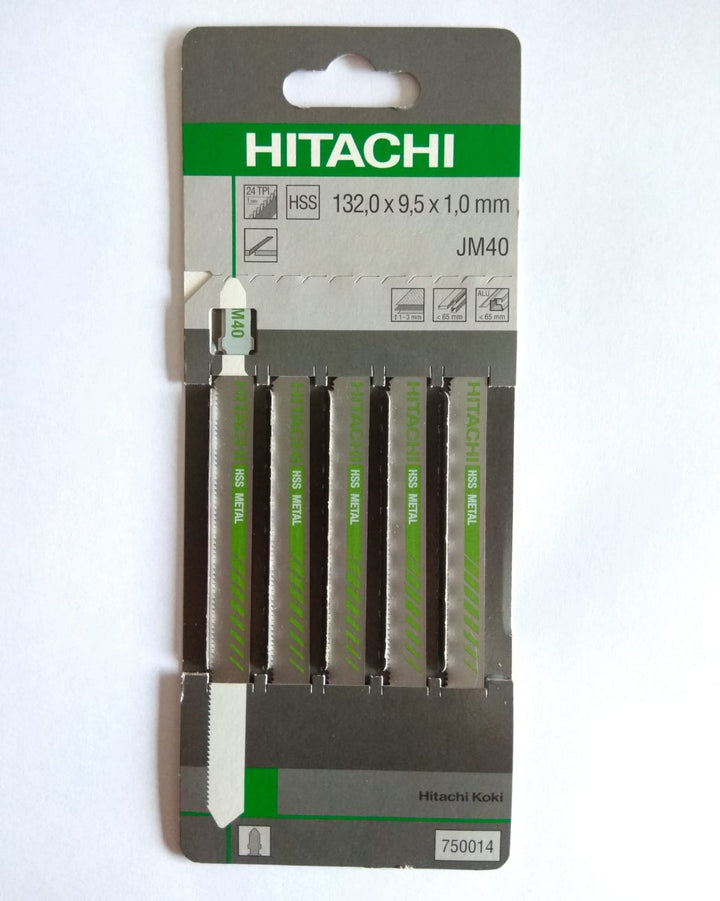 Hitachi/HIKOKI 曲線鋸刀片x5 ,JUM10，HSS，70.0 x 7.5 x 0.8 毫米 HIKOKI