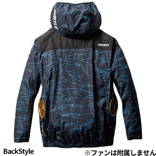 7日本直送Burtle 長袖AC2021風扇衫-僅衣服【新品預售商品：將於2024年7月有貨】 日本直送BURTLE