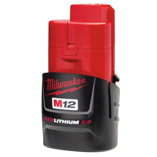 促銷價-美沃奇Milwaukee M12 REDLITHIUM XC 擴展容量和緊湊型2.0AH電池 MILWAUKEE美沃奇（美行）