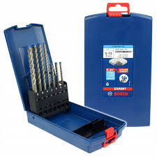 Bosch Professional Accessories  Expert SDS plus-7X hammer drill set 5/6/6/8/8/10/12 mm 7-piece BOSCH