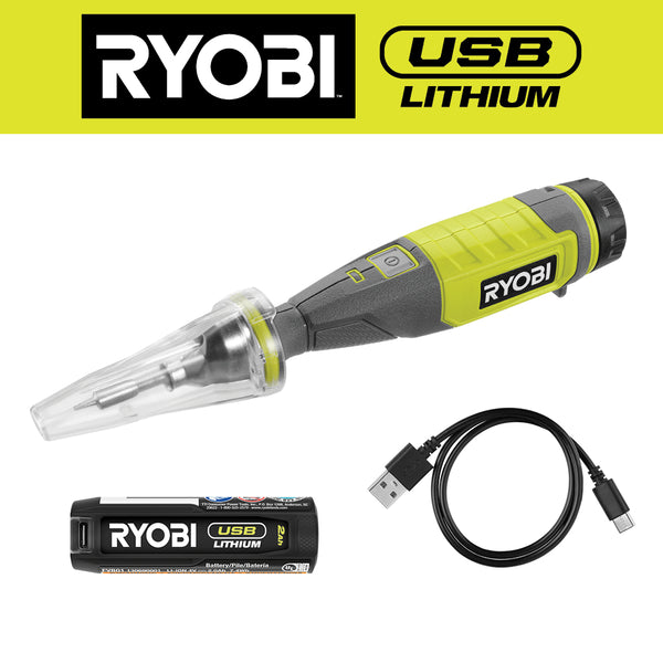 RYOBI USB 鋰焊筆套裝-新品獨家販售