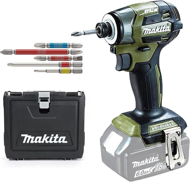 限時優惠~MAKITA 牧田2023新衝擊鑽TD173 僅主體(附1個專用刀頭)+ 原廠防塵防水收納盒套裝*電池和充電器另售 MAKITA