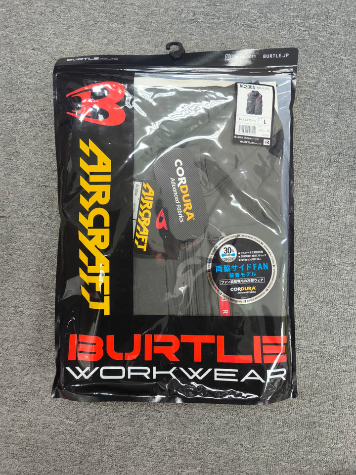 【💥現貨限時購💥】BURTLE Air Craft AC2004 無袖背心 男女通用 僅衣服 - 不連電池風扇 BURTLE