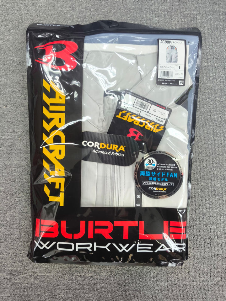 【💥現貨限時購💥】BURTLE Air Craft AC2004 無袖背心 男女通用 僅衣服 - 不連電池風扇 BURTLE