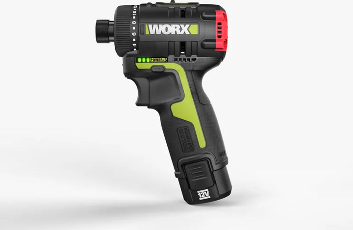 WORX 威克士 - 12V 無刷衝擊起子機 WU129(2A雙電套裝) WORX