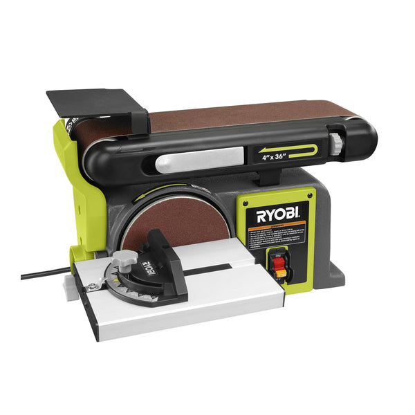 RYOBI 4" x 36" Belt /Disc Sander 砂光機（淨機）預購10-14日 RYOBI