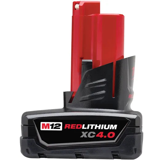 促銷價-Milwaukee M12™ REDLITHIUM™ XC 4.0 大容量電池 Milwaukee