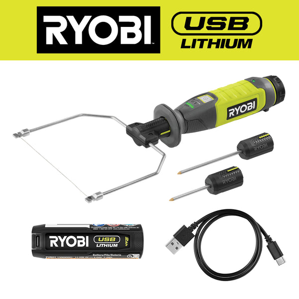 RYOBI USB lithium foam cutting machine set 