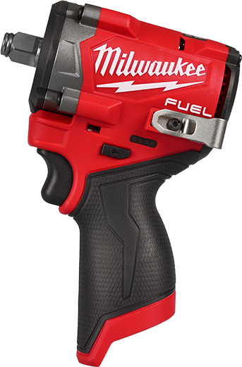 Milwaukee M12 FUEL™ 無碳刷 1/2" 強固型衝擊扳手(淨機） MILWAUKEE