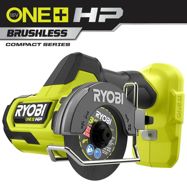 RYOBI ONE+ HP 18V 無刷無線緊湊型切割工具（淨機）