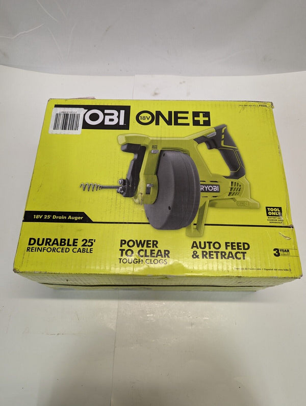 Ryobi 18V ONE+ Drainage Auger (Tool Only) 