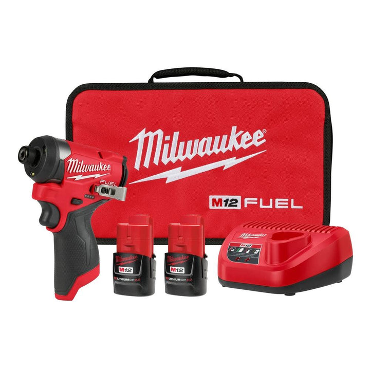 2022 Milwaukee M12 FUEL 1/4" 六角衝擊起子套裝（現貨發售） PIPELINE 2022 -美沃奇Milwaukee （美行）