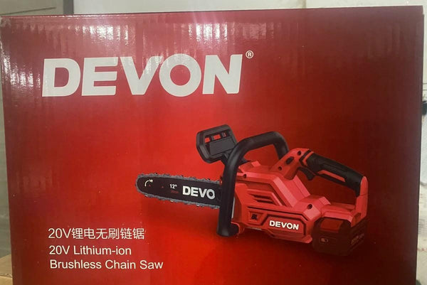 2022新品DEVON大有4557 12寸鋰電無刷電鏈鋸 DEVON大有