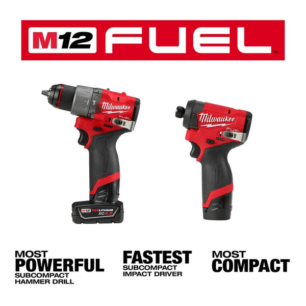 2022新款第 3 代 Milwaukee M12 FUEL 2件工具組合套裝（現貨發售） PIPELINE 2022 -美沃奇Milwaukee （美行）