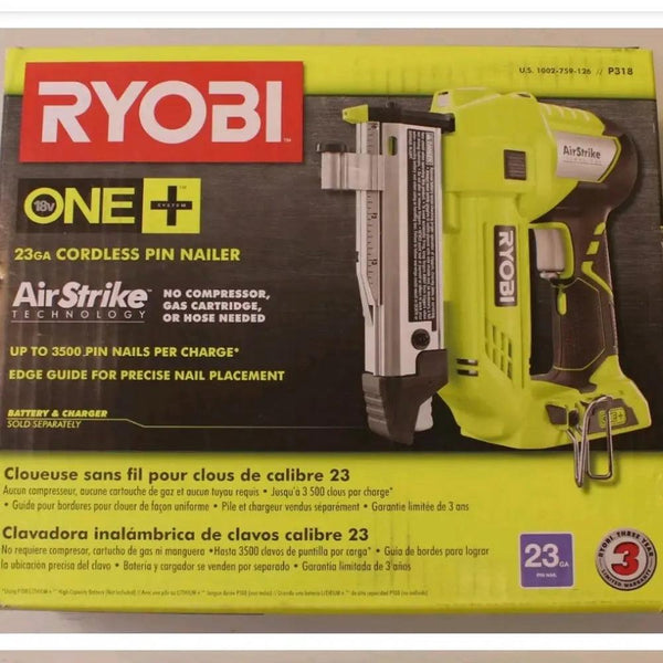 美國Ryobi 18v P318蚊針槍（裸機） RYOBI 良明（美行）