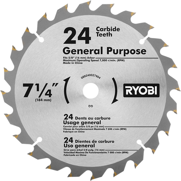 RYOBI 18V ONE+ 7-1/4" 斜切鋸（現貨） RYOBI 良明（美國）