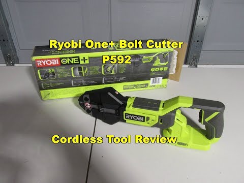 美國RYOBI P592 18v ONE+ 無繩斷線鉗（僅工具） freeshipping - 豐業